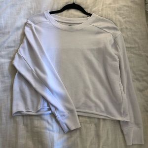 Aerie cropped sweatshirt